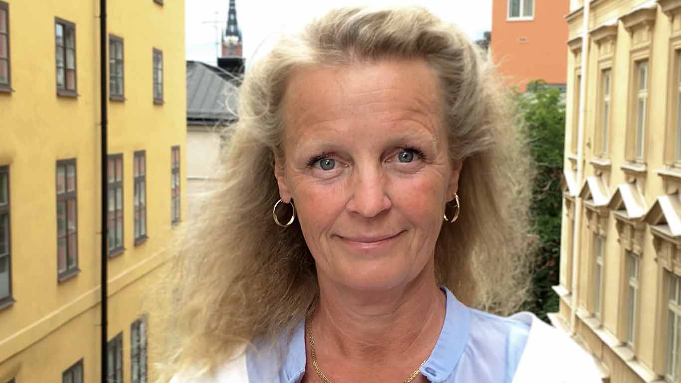 Porträttbild: Leg. Psykoterapeut Inger Lundmark, Terapi Slussen i Stockholm.