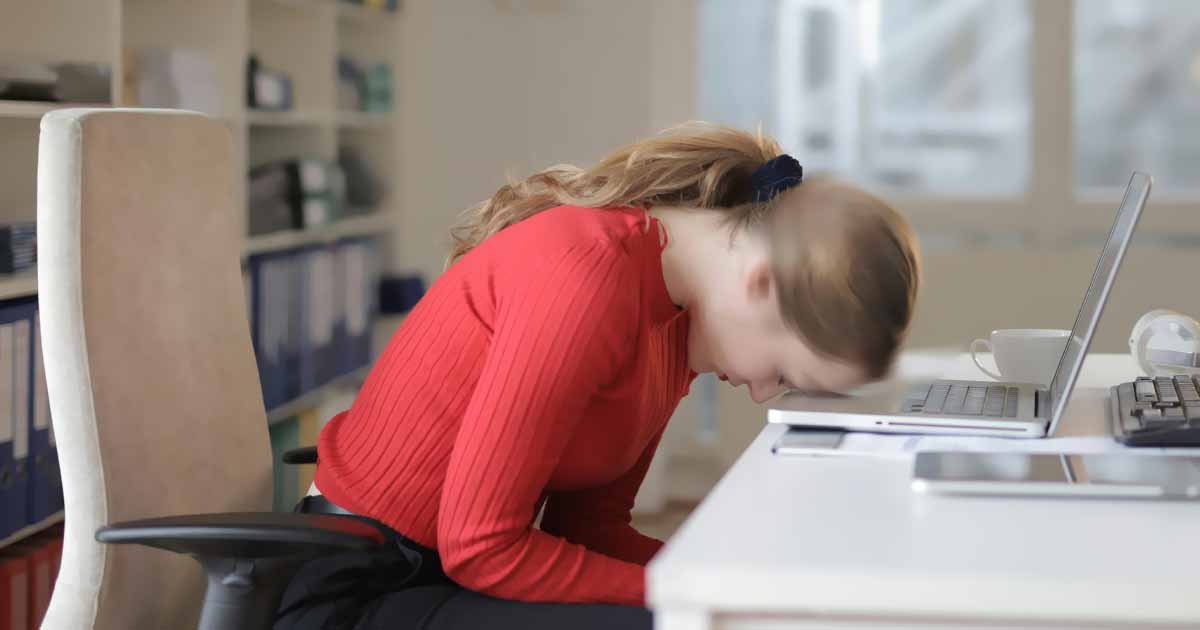 Bilden Illustrerar utmattningssyndrom, akuta fasen insjuknandet